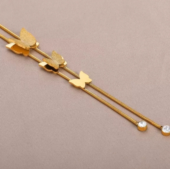 Butterfly Bolo Tie - Picture 4 of 5